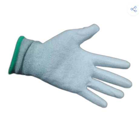 MS Esd Palm Pu Coated Gloves